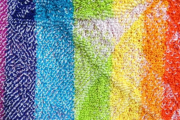 Couleur serviette macro texture — Photo