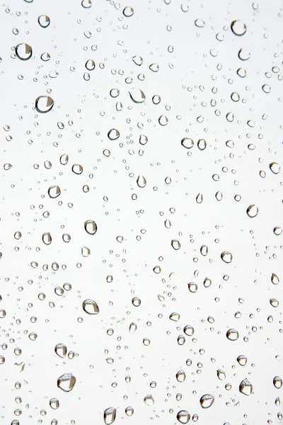 Gotas de agua en la ventana — Foto de Stock