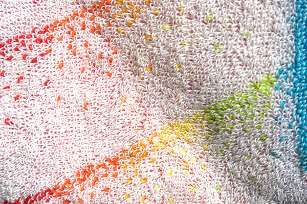 Color towel macro texture — Stock Photo, Image