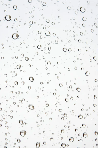 Капли воды на окно Стоковое Фото