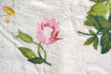 renkli havlu makro doku