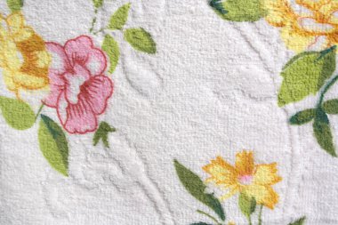 renkli havlu makro doku