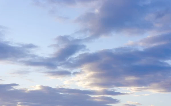 Beautiful evening sky — Stock Photo, Image