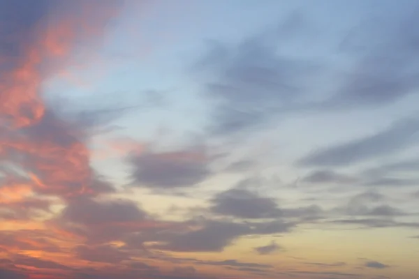 Beautiful evening sky — Stock Photo, Image