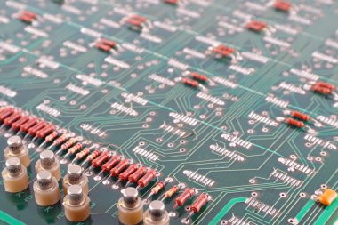 eski elektronik devre kartı