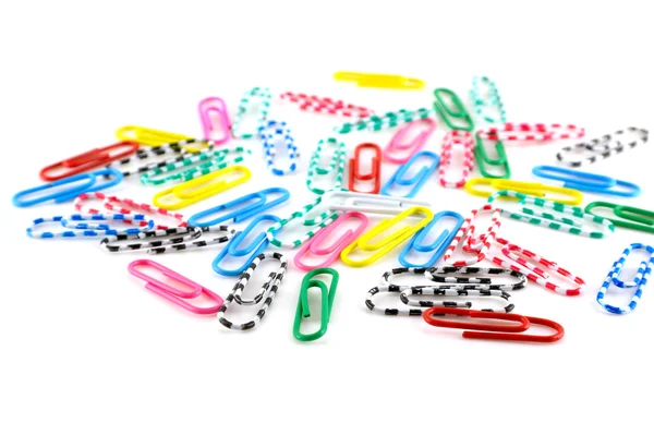 Color clips for paper — Stock Photo, Image