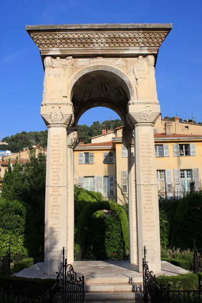 Memorial en Grasse, Francia — Foto de Stock