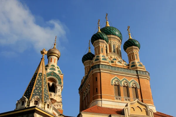 Catedral ortodoxa de San Nicolás, Niza — Foto de Stock