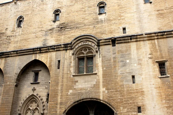 Påvliga palatset, avignon, Frankrike — Stockfoto