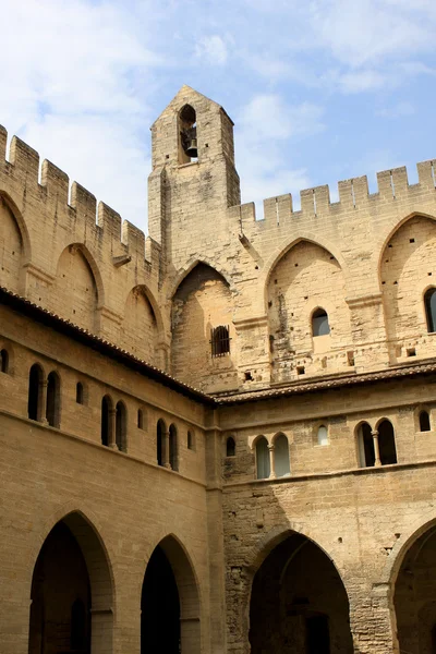 Päpstlicher Palast, Avignon, Frankreich — Stockfoto