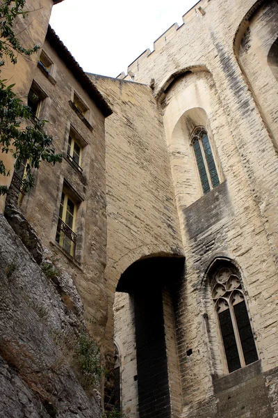 Papežský palác, avignon — Stock fotografie