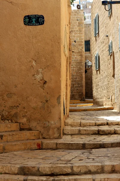 Gatan i jaffa, israel — Stockfoto