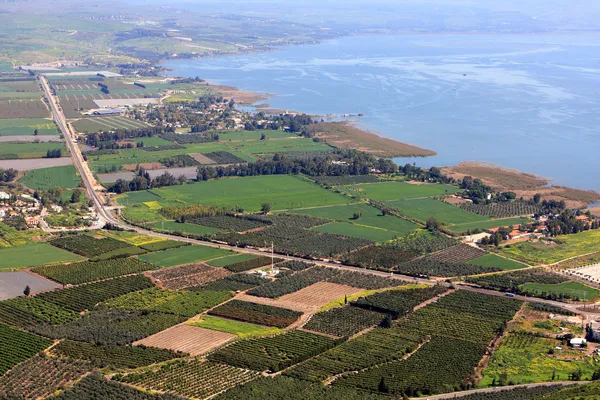 Galileiska sjön, israel — Stockfoto