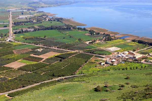 Galileiska sjön, israel Royaltyfria Stockbilder