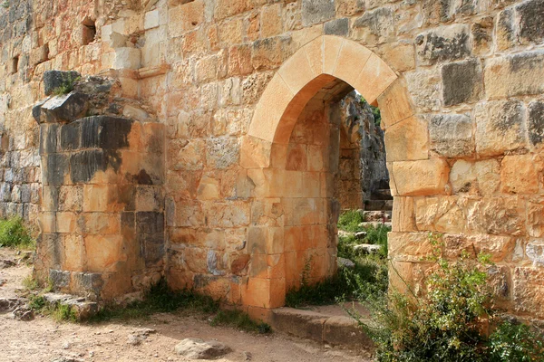 Ruines du château de Monfort, Israël — Photo