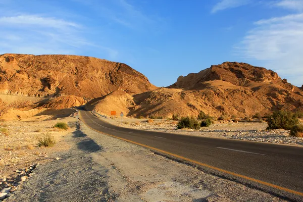 Çölde yol — Stok fotoğraf