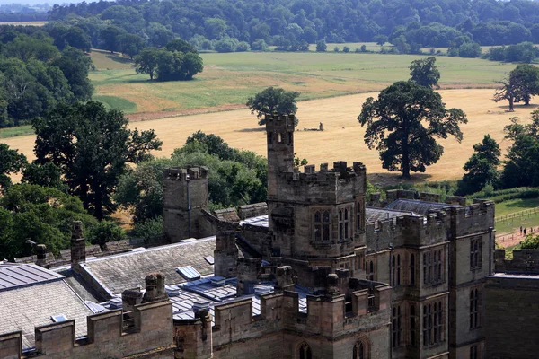 Замок Уорик, Англия — стоковое фото