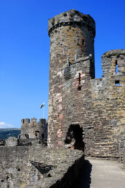 Conwy Castle, Galles — Foto Stock