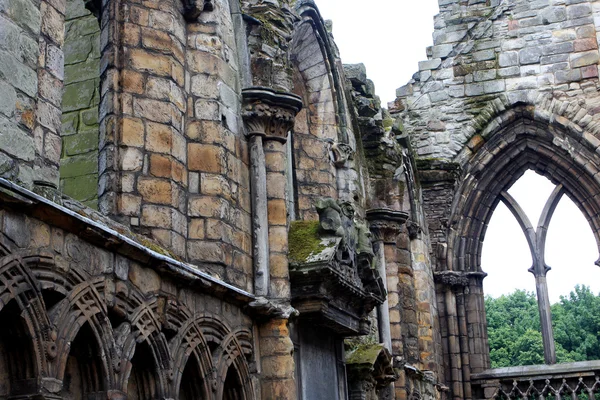 Ruines de l'abbaye de Holyrood, Édimbourg — Photo