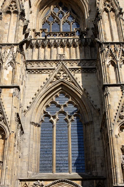 Yorská katedrála, Anglie — Stock fotografie