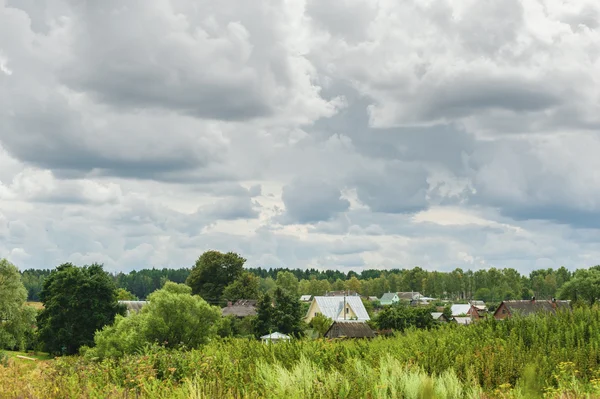 Bewolkte lucht — Stockfoto