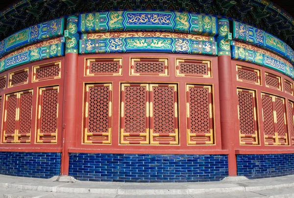 A fragment of the wall of the temple of heaven — Stock Photo, Image