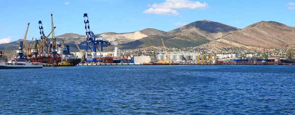 Vista panorámica del puerto marítimo — Foto de Stock