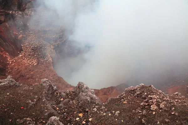 Cráter del volcán — Foto de Stock