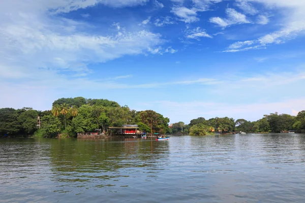 Aldeia tropical — Fotografia de Stock