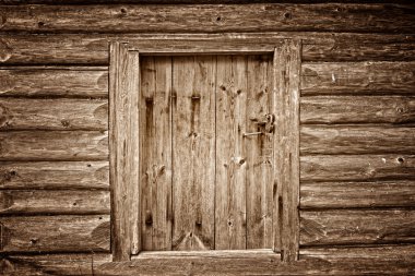 Tahta kapı.
