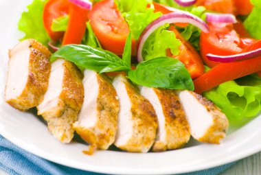 etli sebze salatası