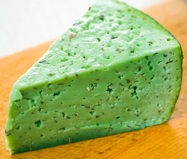Green Basiron Pesto cheese — Stock Photo, Image