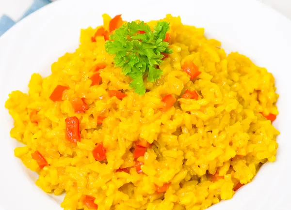 Arroz al curry —  Fotos de Stock