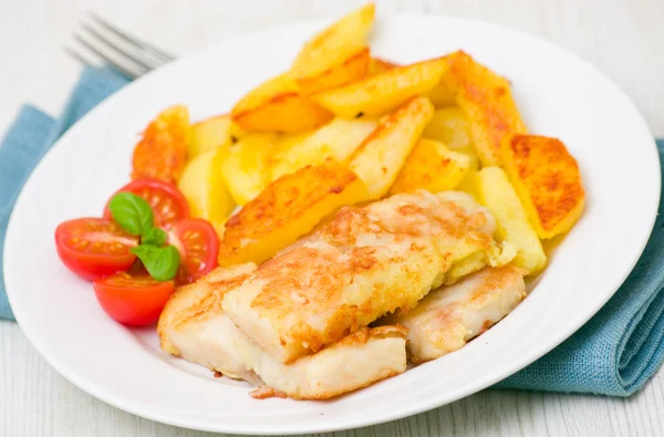 Fish and chips — Stock Photo, Image