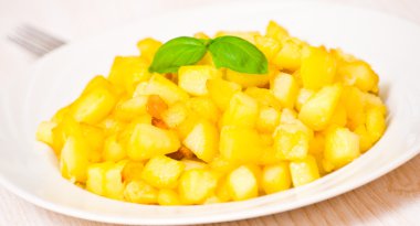 Kızarmış patates.