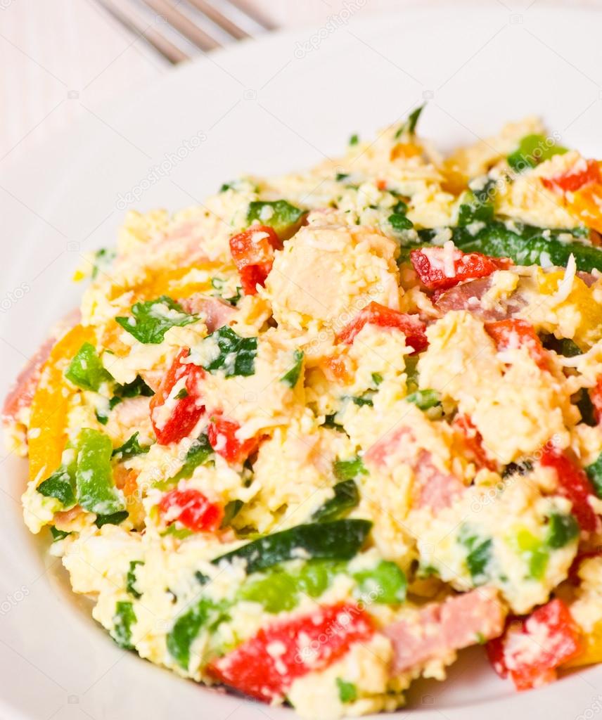 2019 год - Салат с куриной грудкой и ветчиной 2019 год - Салат с куриной грудкой и ветчиной - Год 2019