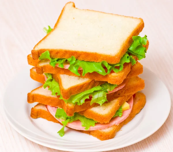 Sanduíches — Fotografia de Stock