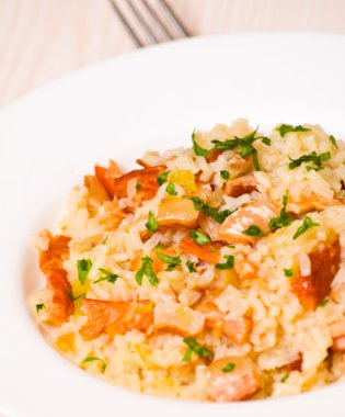 balıklı risotto