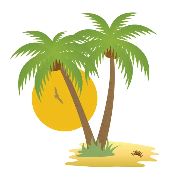 Island — Stock Vector