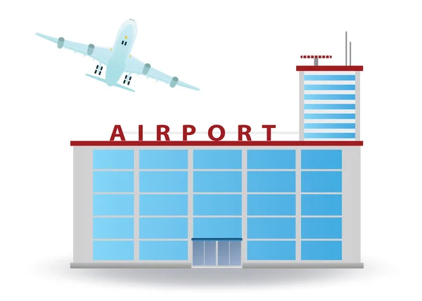 Aeroporto — Vettoriale Stock