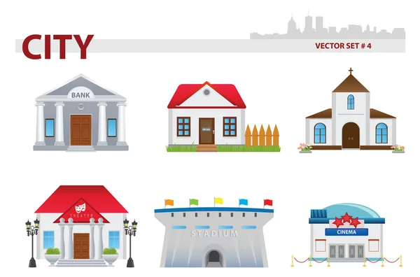 Kamu Binası. 4 set.