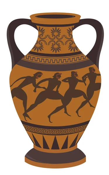 Vase grec — Image vectorielle