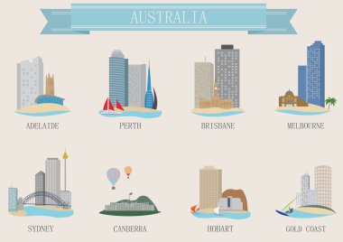şehrin sembolü. Avustralya