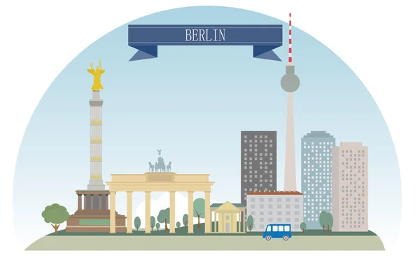BERLÍN — Archivo Imágenes Vectoriales