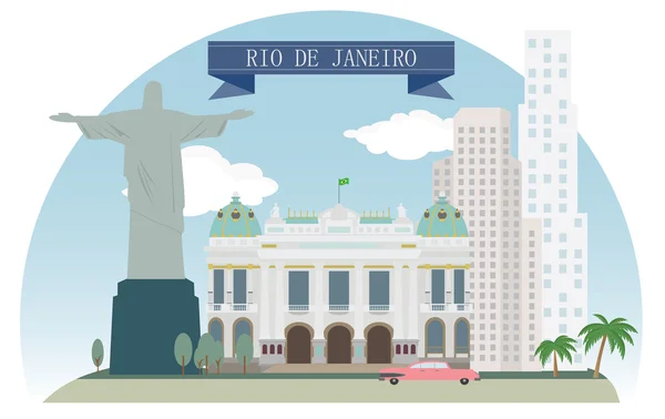 Rio de Janeiro — Wektor stockowy