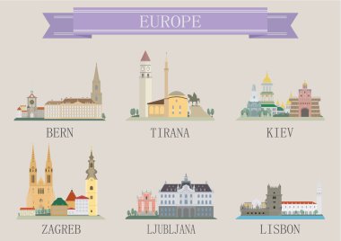 symbool van de stad. Europa
