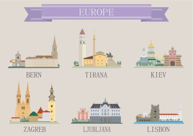 symbool van de stad. Europa