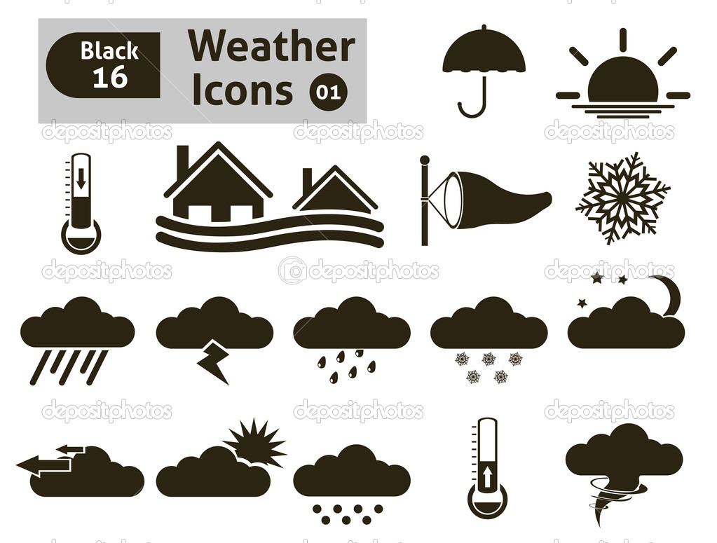 Weather icons