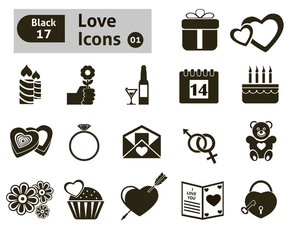 Valentijnsdag pictogram — Stockvector
