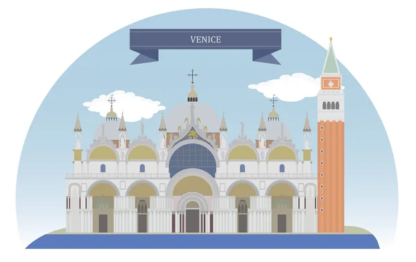 Venezia, Italia — Vettoriale Stock
